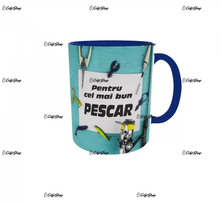 Pentru cel mai bun pescar, cana ceramica, 330ml, cgs1221