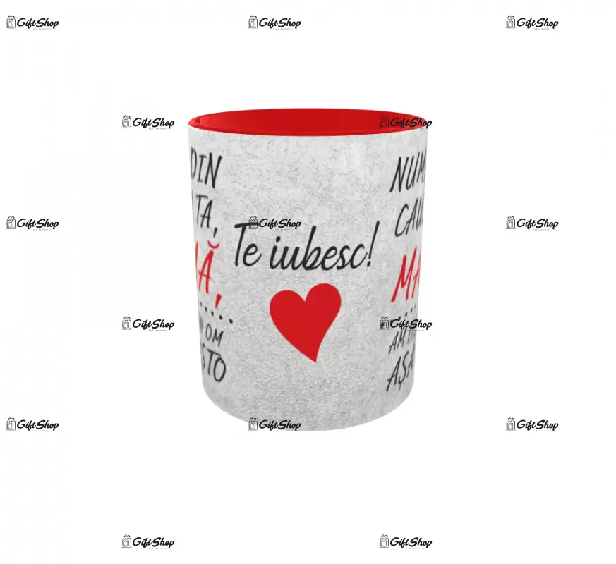 Numai din cauza..., cana ceramica, 330ml, cgs1222