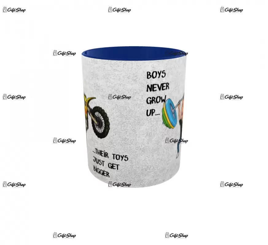 Boys never grow up, cana ceramica, 330ml, cgs1226