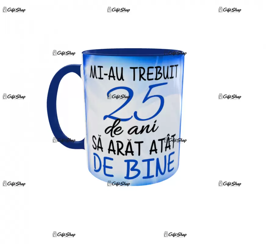 Mi-au trebuit 25 de ani sa arat atat de bine, cana ceramica, 330ml,cgs1231b