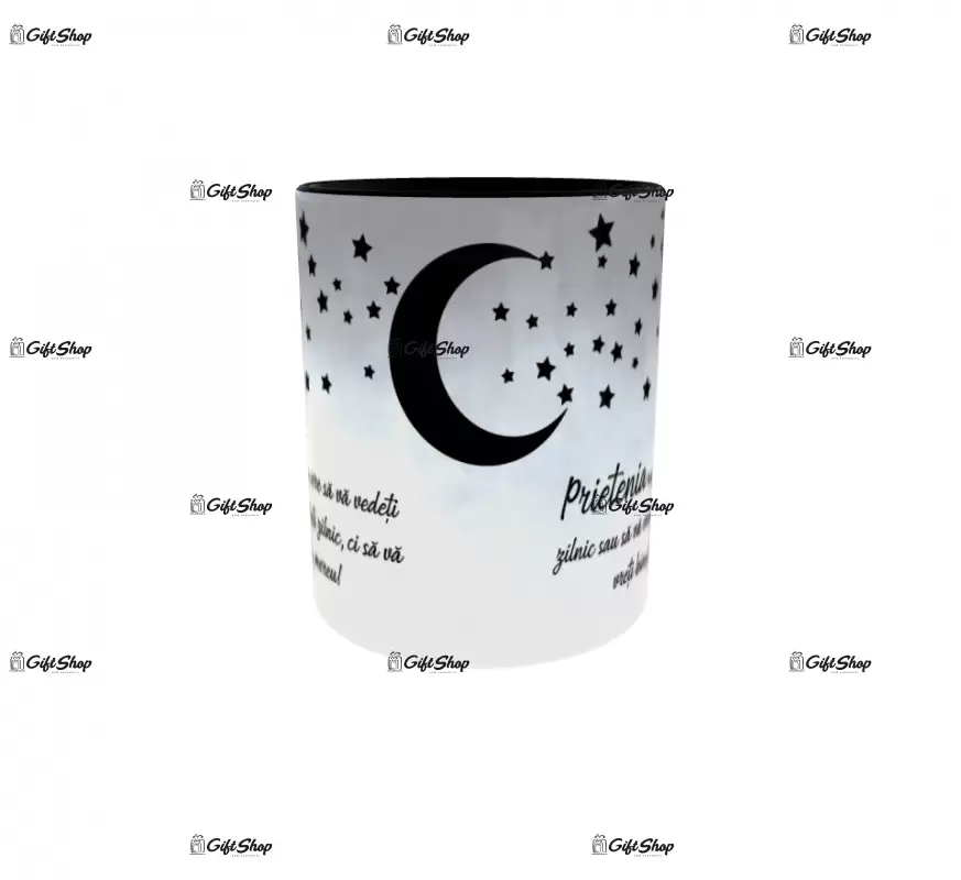 Prietenia nu cere sa va vedeti..., cana ceramica, 330ml, cgs1239c