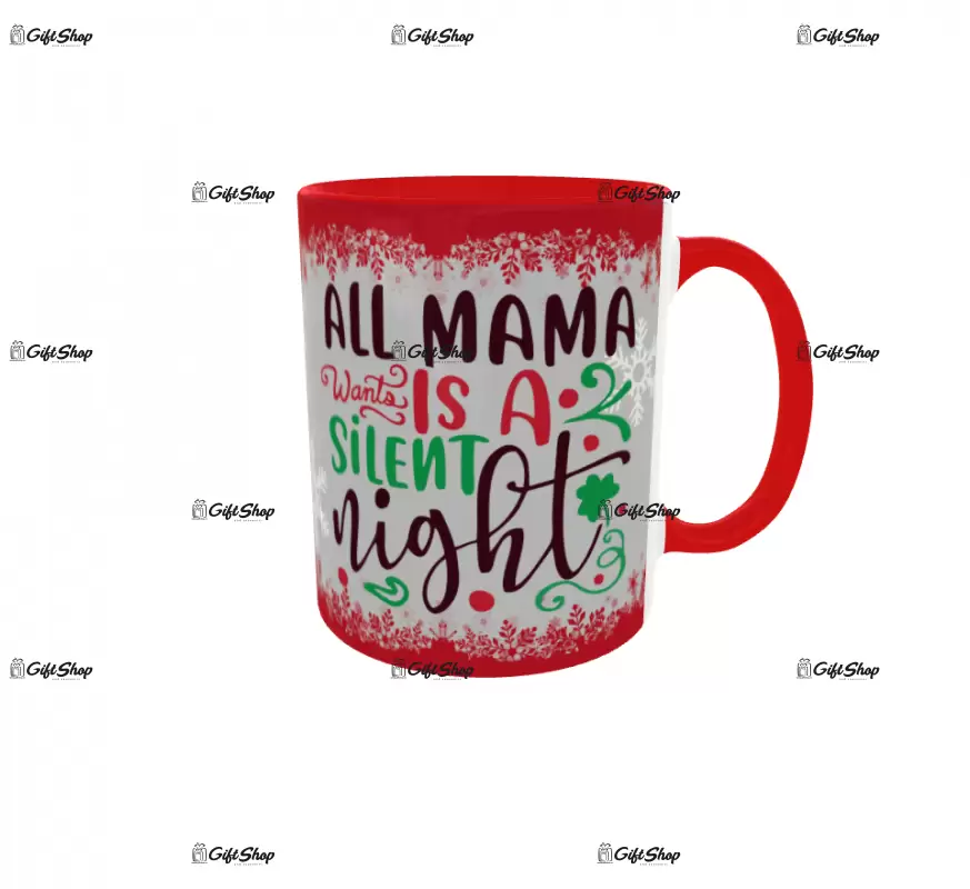 All mam whants is a silent night, cana ceramica, 330ml, cgs1240