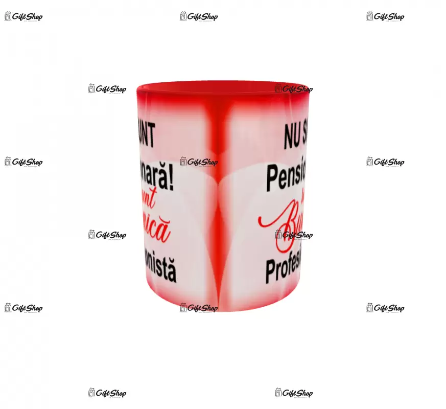 Nu sunt pensionara sunt bunica profesionista, cana ceramica, 330ml, cgs1246b