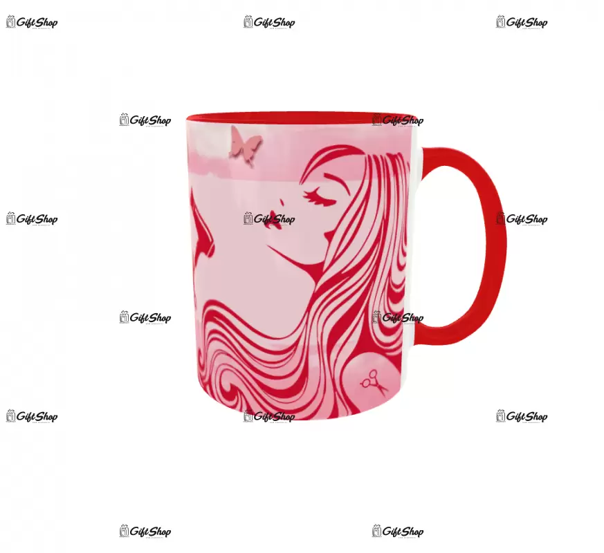 Pentru cea mai buna coafeza, cana ceramica, 330ml, cgs1248