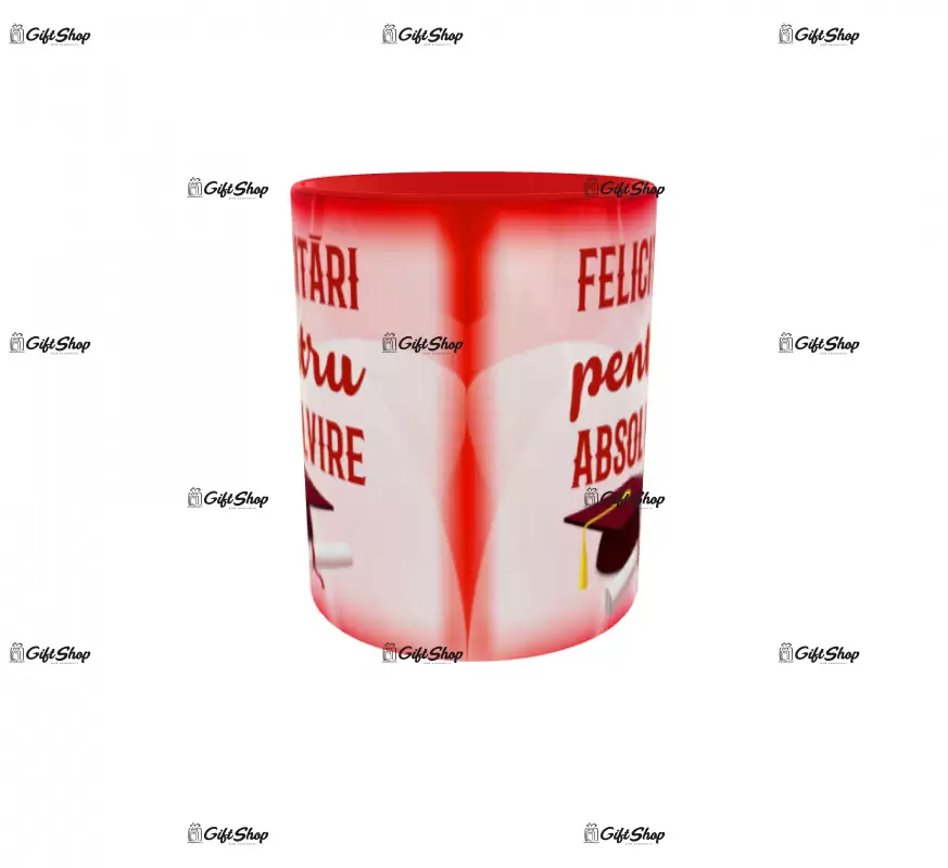 Felicitari pentru absolvire, cana ceramica, 330ml, cgs1280