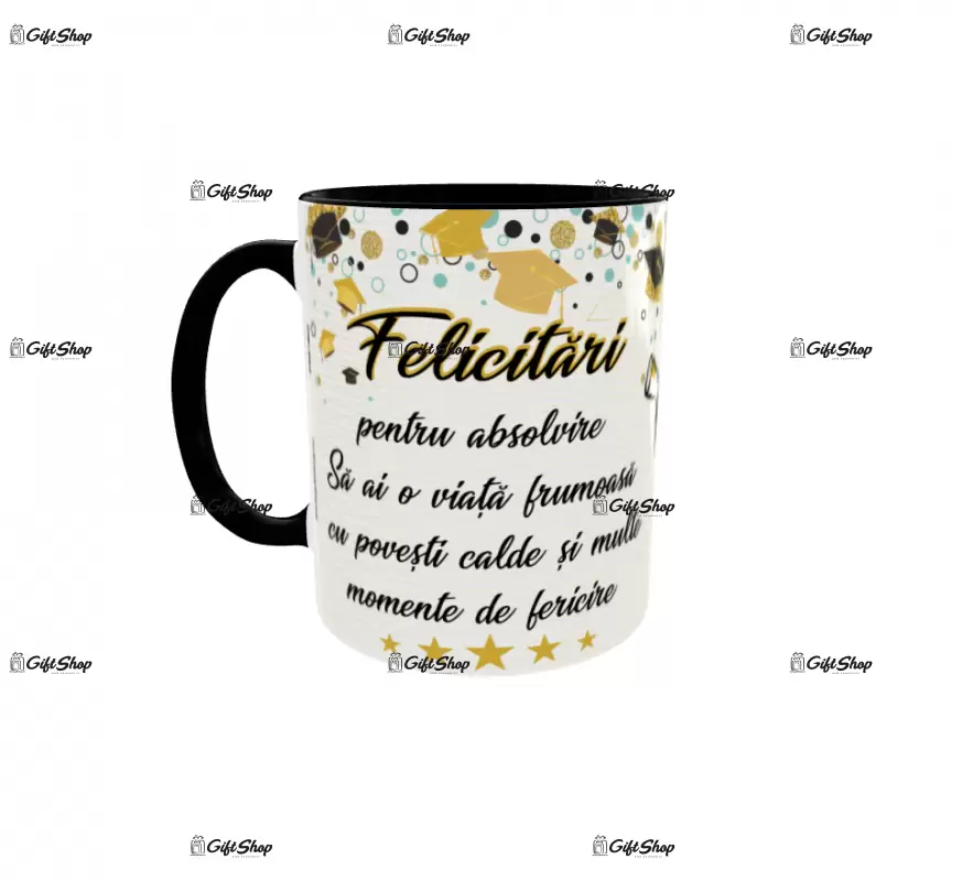 Felicitari pentru absolvire, cana ceramica, 330ml, cgs1284