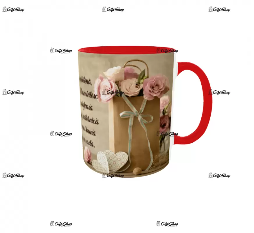 Draga mea prietena, cana ceramica, 330ml, cgs1285