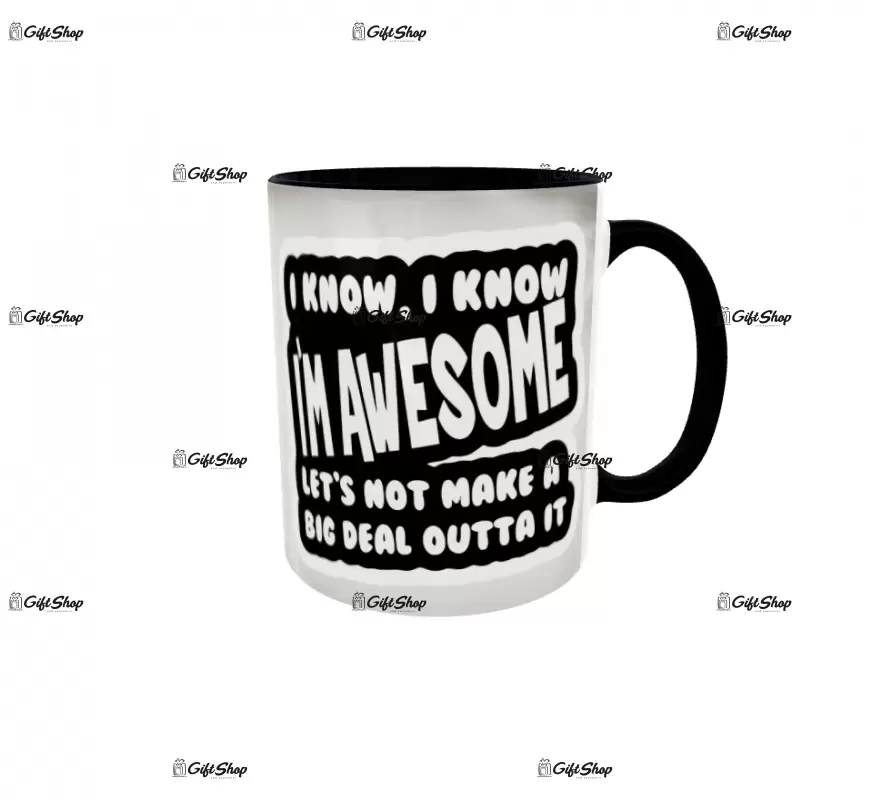 I know i`m awesome, cana ceramica, 330ml, cgs1309