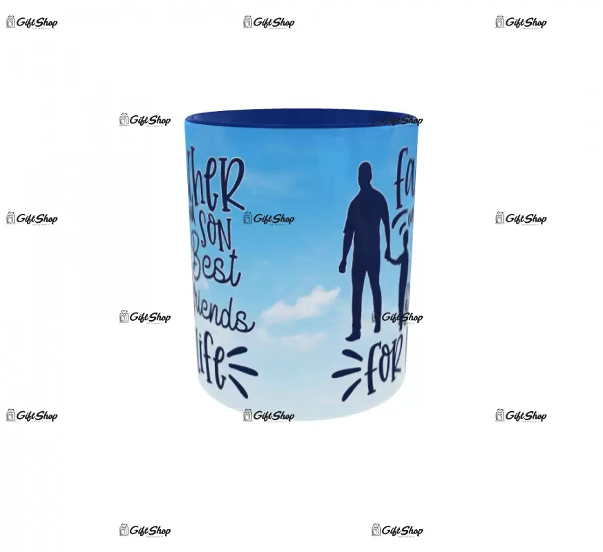 Father and sun best friends for life, cana ceramica, 330ml,  cgs1324
