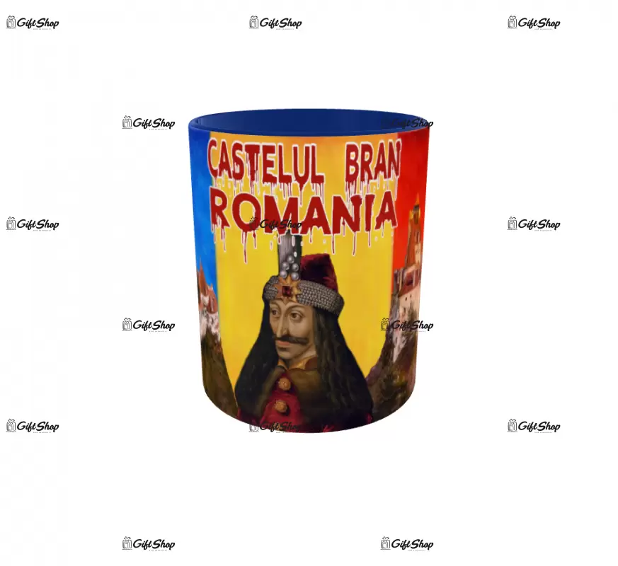 Castelul bran, cana ceramica, 330ml, cgs1327