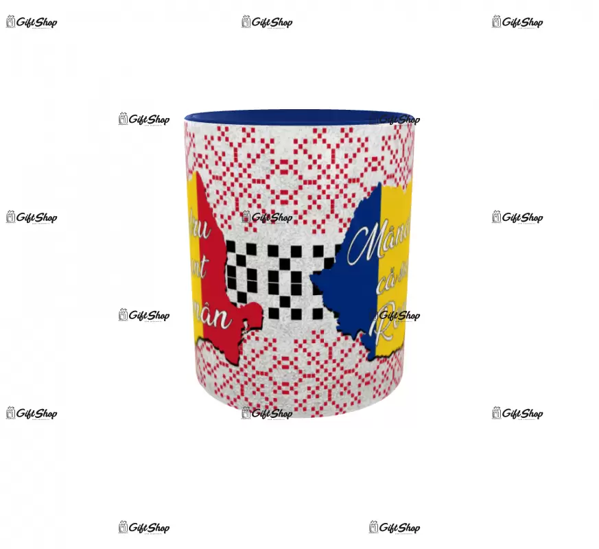Mandru ca sunt roman, cana ceramica, 330ml,  cgs1329