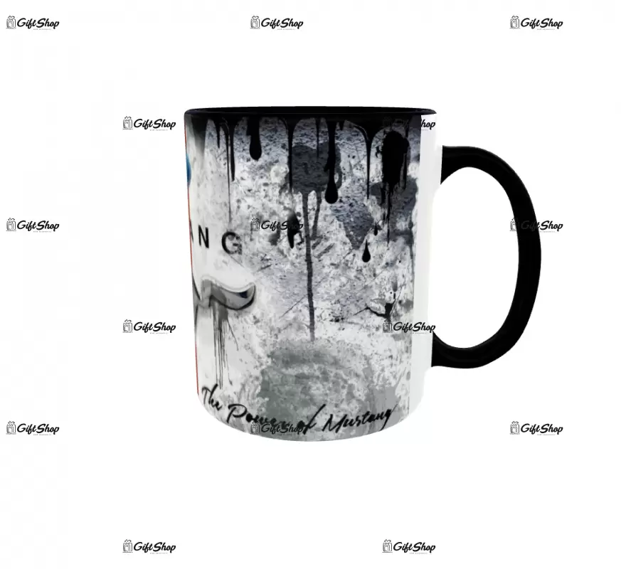 Ford mustang, cana ceramica, 330ml, cgs1370