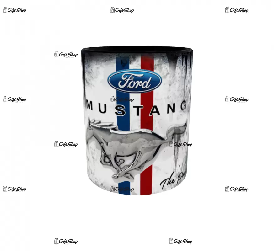 Ford mustang, cana ceramica, 330ml, cgs1370