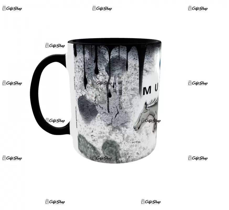 Ford mustang, cana ceramica, 330ml, cgs1370