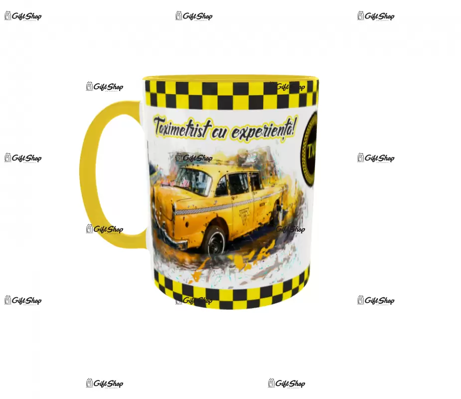 Taximetrist cu experienta, cana ceramica, 330ml, cgs1384