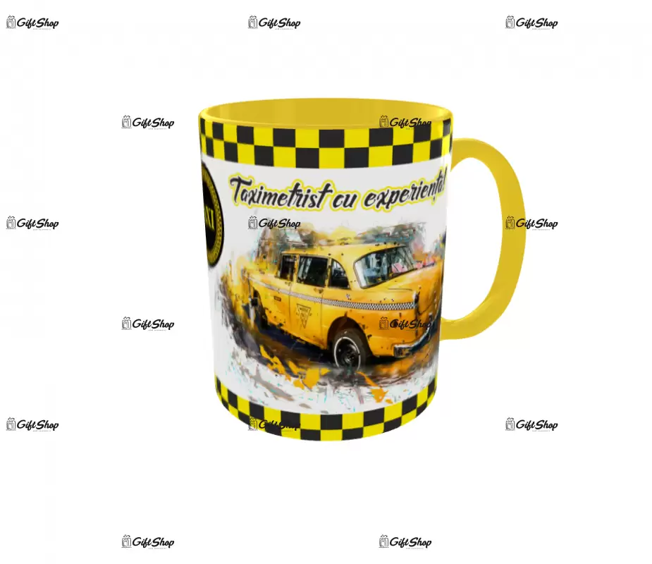 Taximetrist cu experienta, cana ceramica, 330ml, cgs1384