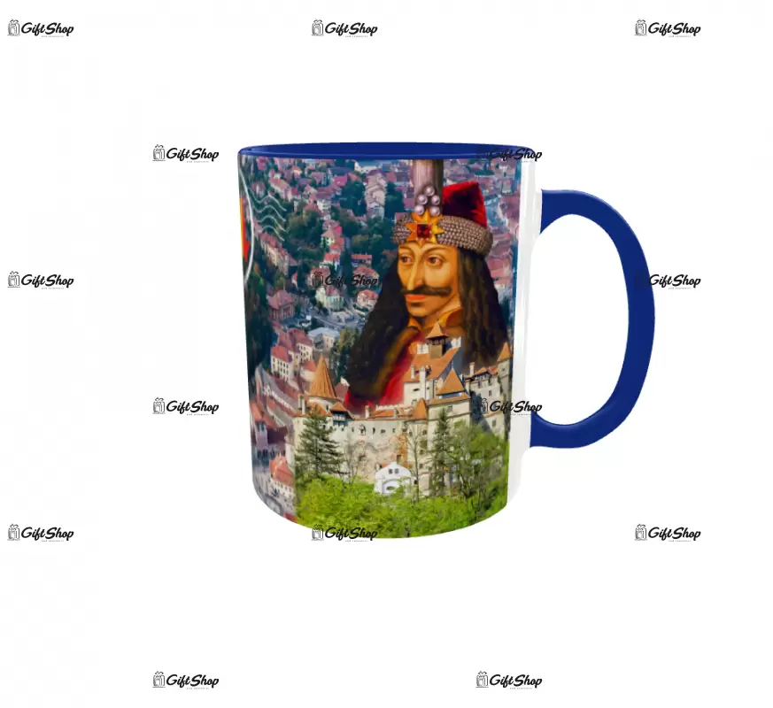 Castelul bran, cana ceramica, 330ml, cgs1391