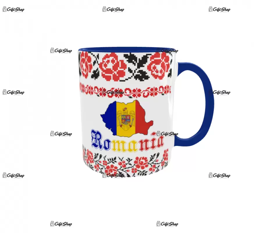 Romania, cana ceramica, 330ml, cgs1394
