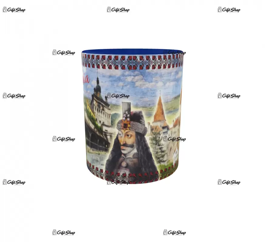 Castelul bran, cana ceramica, 330ml, cgs1395