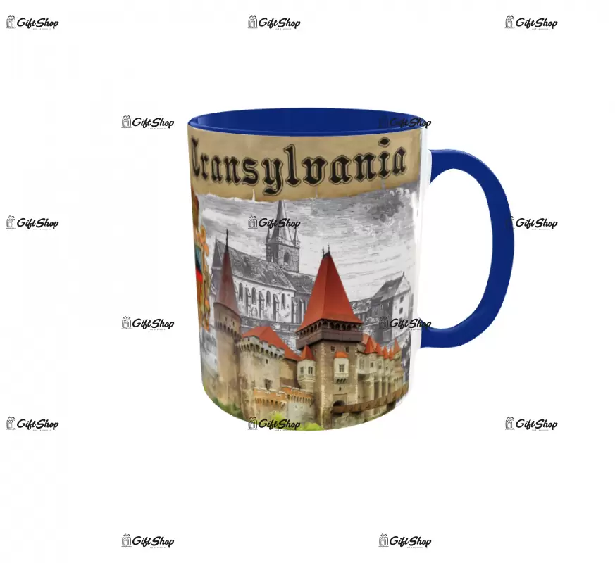 Castelul bran, cana ceramica, 330ml, cgs1396