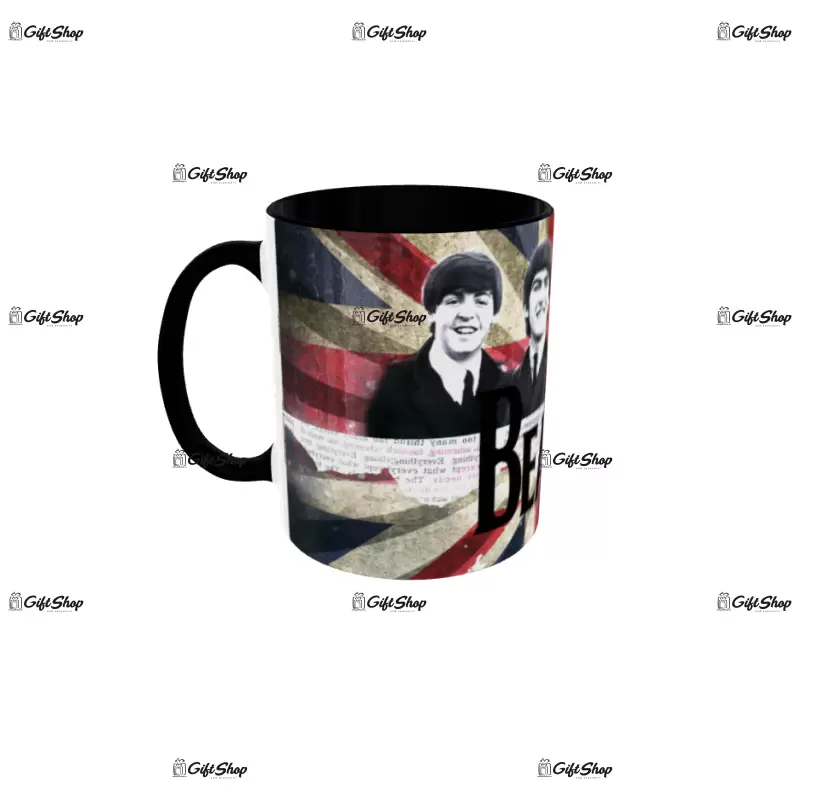 The beatles, model 3, cana din ceramica, 330ml