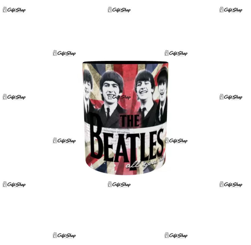 The beatles, model 3, cana din ceramica, 330ml