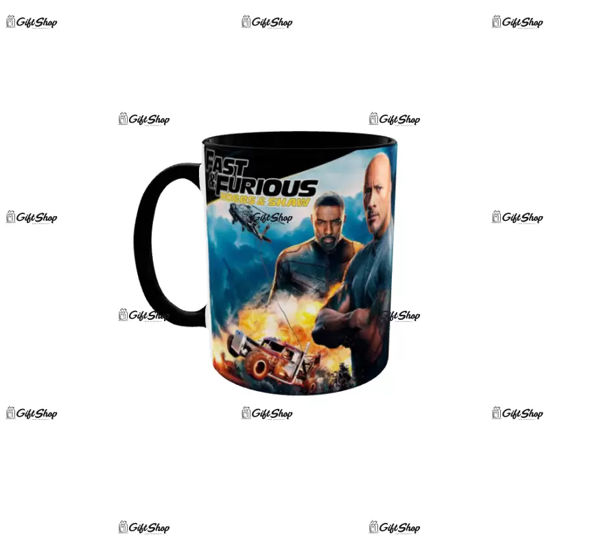 Fast and furious, model 1, cana din ceramica, 330ml