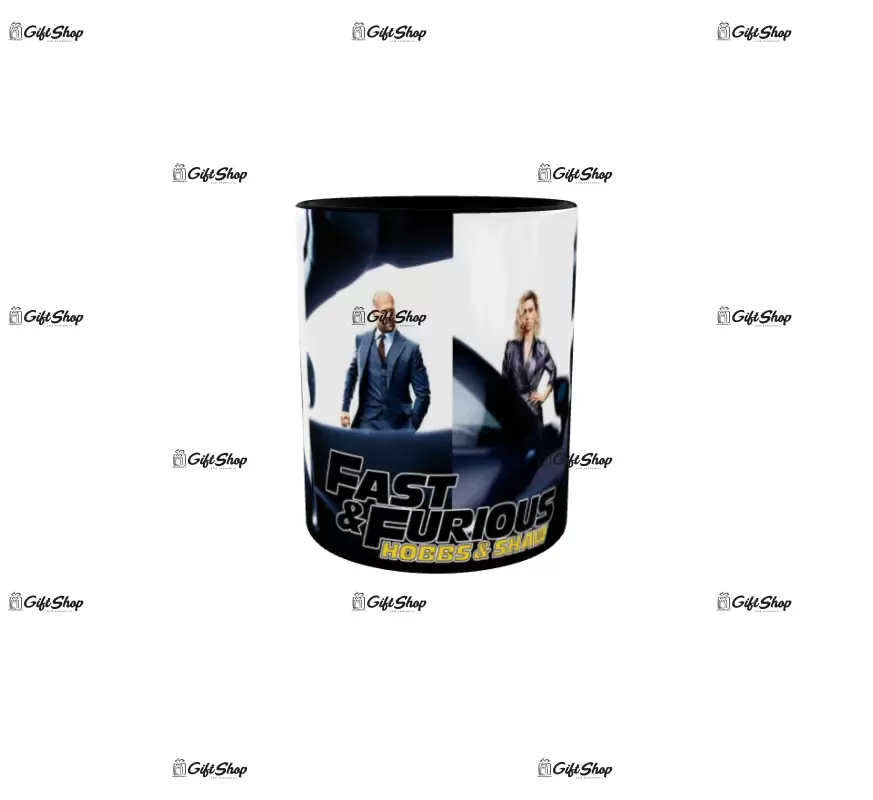 Fast and furious, model 3, cana din ceramica, 330ml