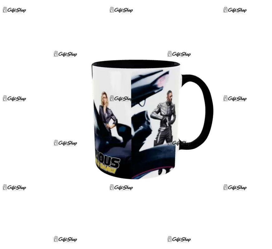 Fast and furious, model 3, cana din ceramica, 330ml