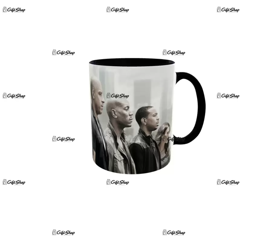 Fast and furious 7, model 1, cana din ceramica, 330ml