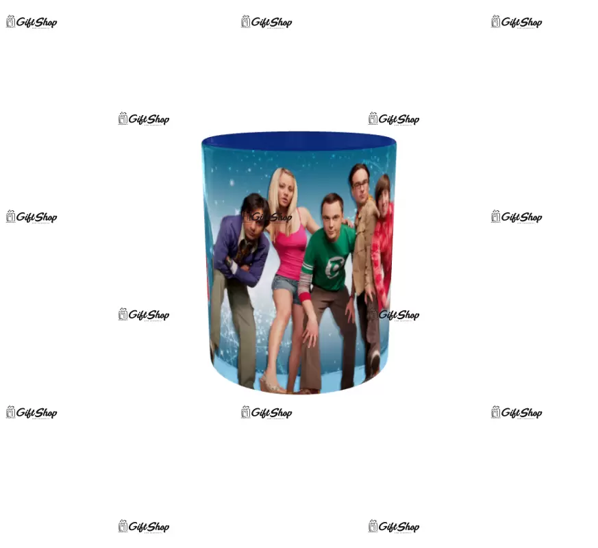 The big bang theory, model 2, cana din ceramica, 330ml