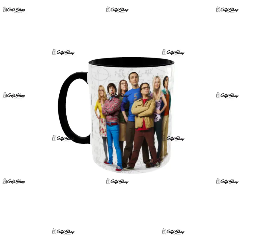 The big bang theory, model 3, cana din ceramica, 330ml