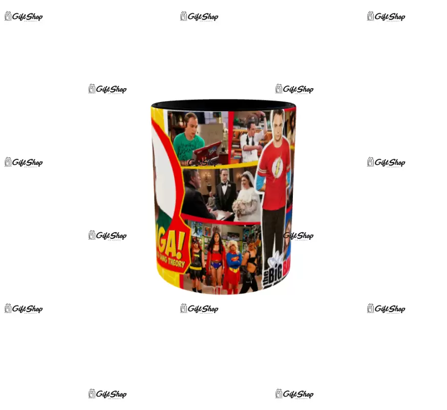 The big bang theory, model 4, cana din ceramica, 330ml