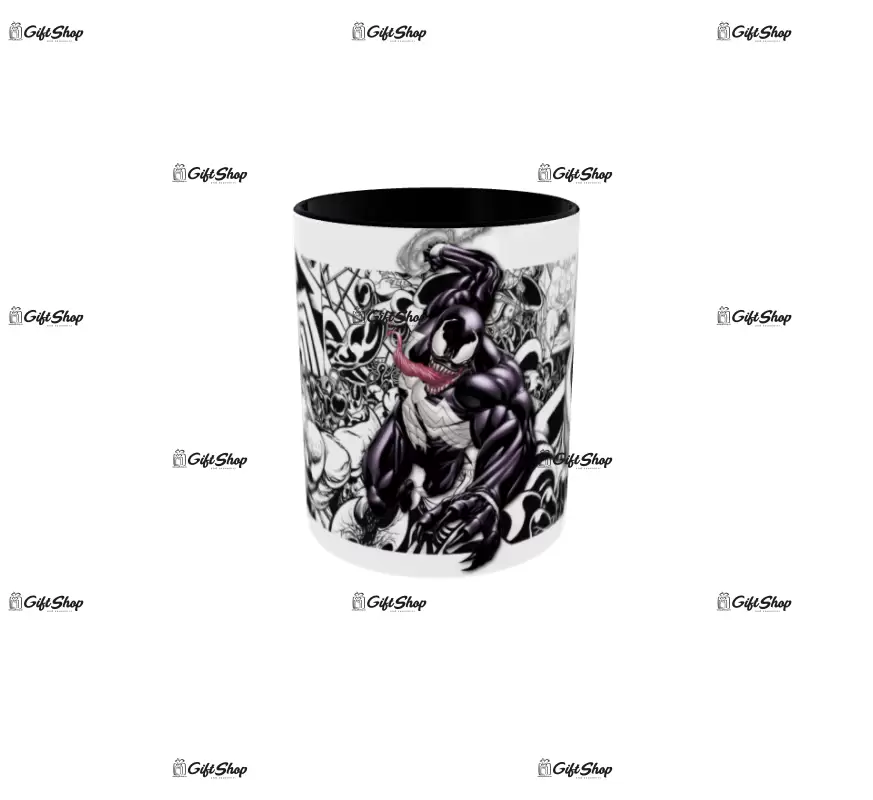 Venom, model 1, cana din ceramica, 330ml