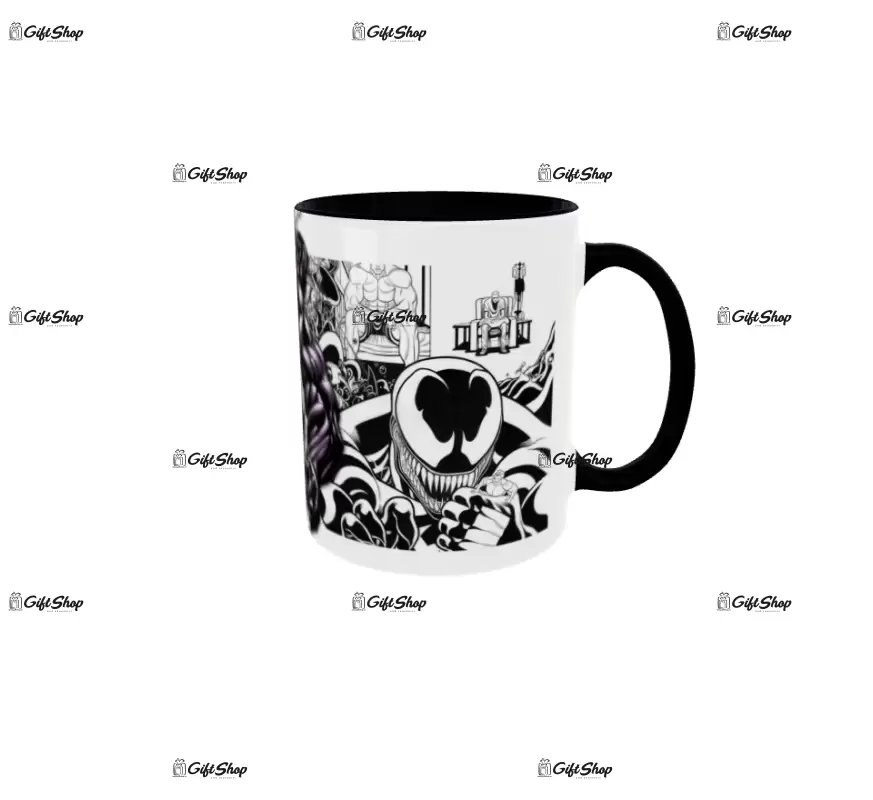 Venom, model 1, cana din ceramica, 330ml