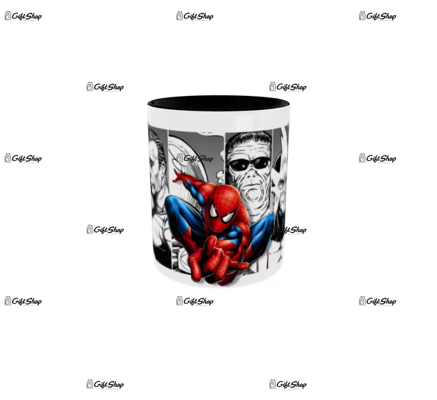 Spiderman, model 1, cana din ceramica, 330ml