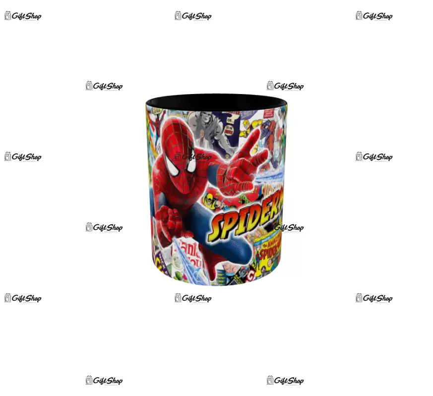 Spiderman, cana model 2, din ceramica, 330ml