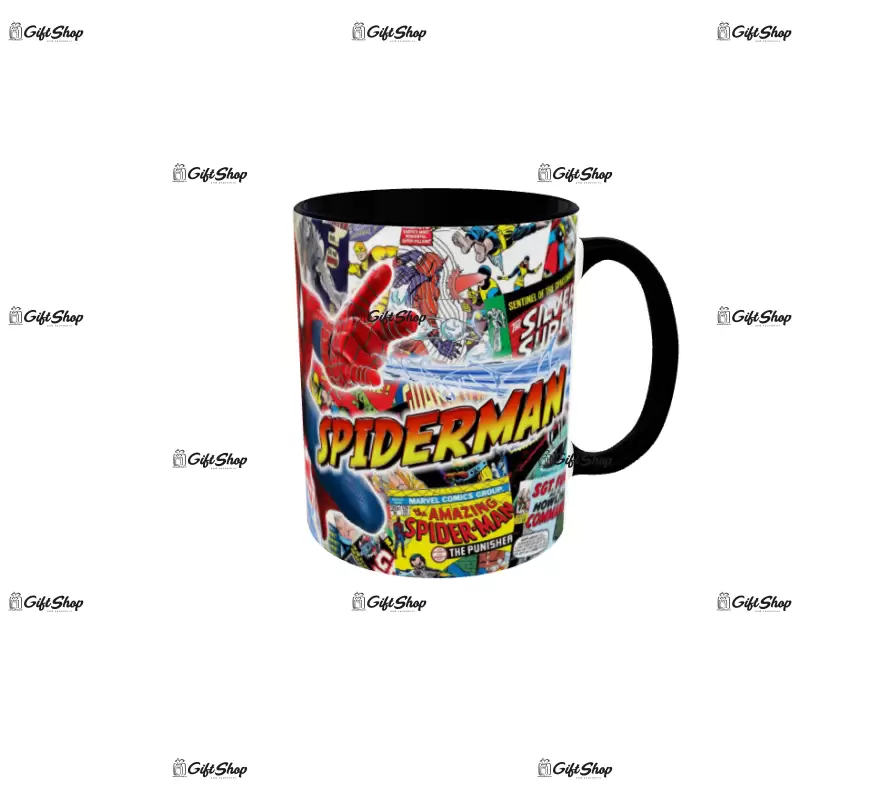Spiderman, cana model 2, din ceramica, 330ml