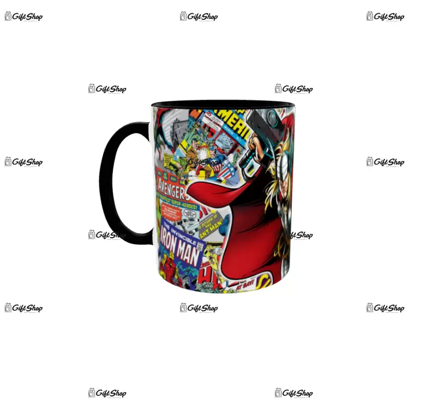 Thor, model 2, cana din ceramica, 330ml