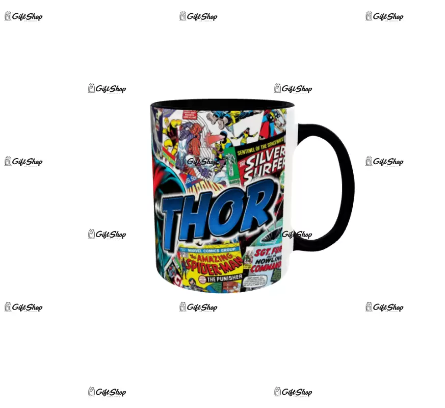 Thor, model 2, cana din ceramica, 330ml