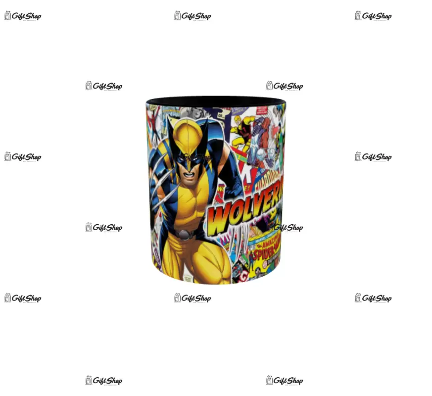 Wolverine, model 2, cana din ceramica, 330ml