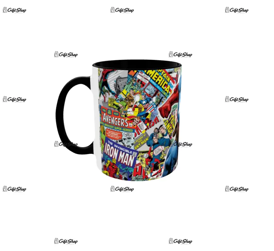 Captain america, model 1, cana din ceramica, 330ml