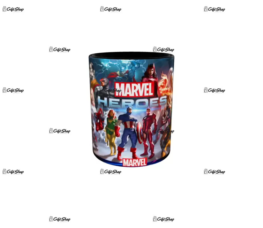 Marvel heroes, model 1, cana din ceramica, 330ml