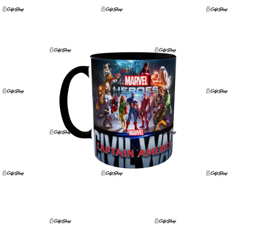 Marvel heroes, model 4, cana ceramica, 330ml