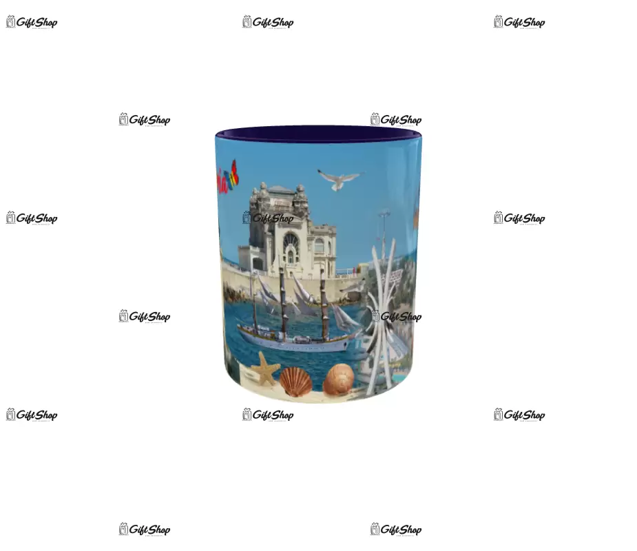 Black sea romania, model 2, cana ceramica, 330ml