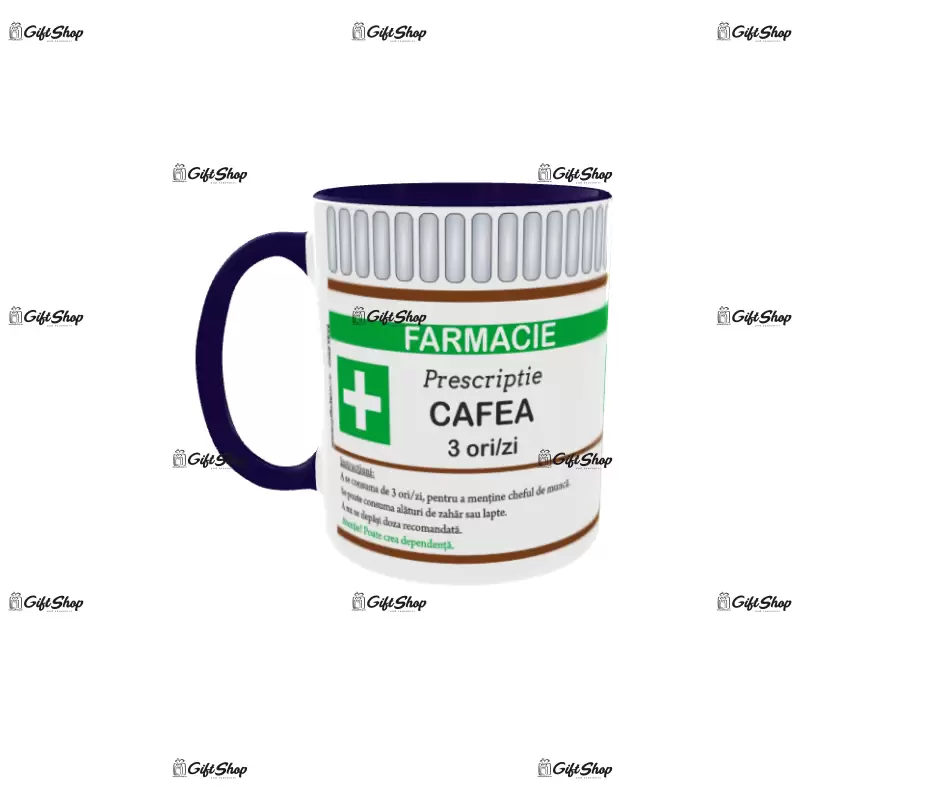 Farmacie, cana din ceramica, 330ml