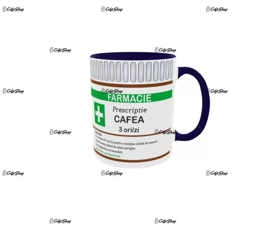 Farmacie, cana din ceramica, 330ml