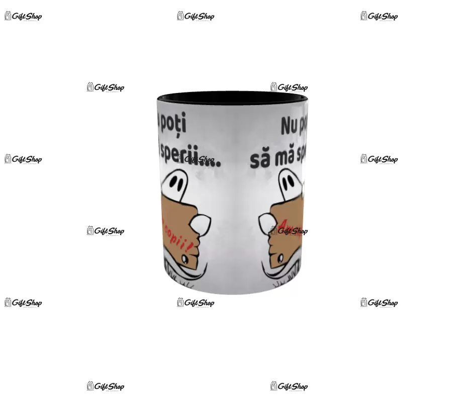 Nu poti sa ma sperii..., cana din ceramica, 330ml