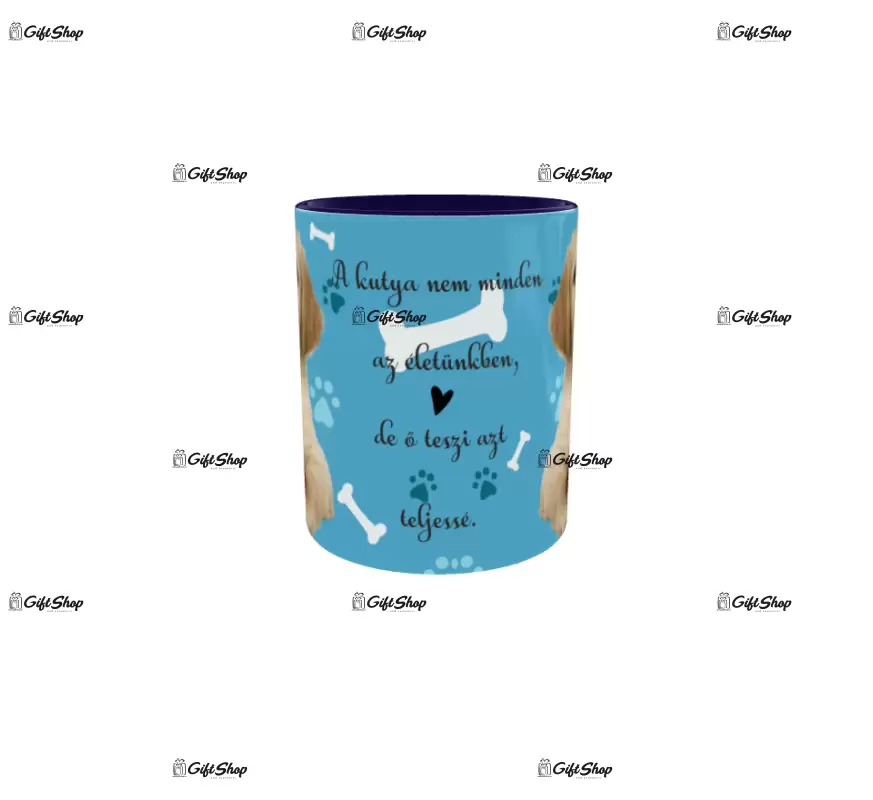 A kutya nem minden az aletunkben, cana din ceramica, 330ml