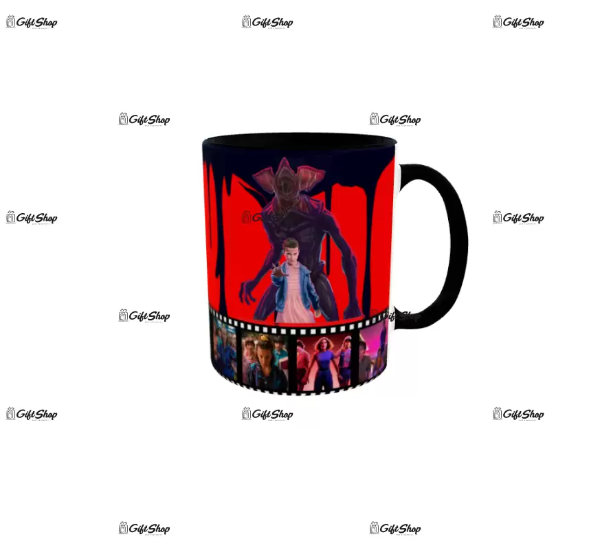 Stranger things, cana din ceramica, 330ml